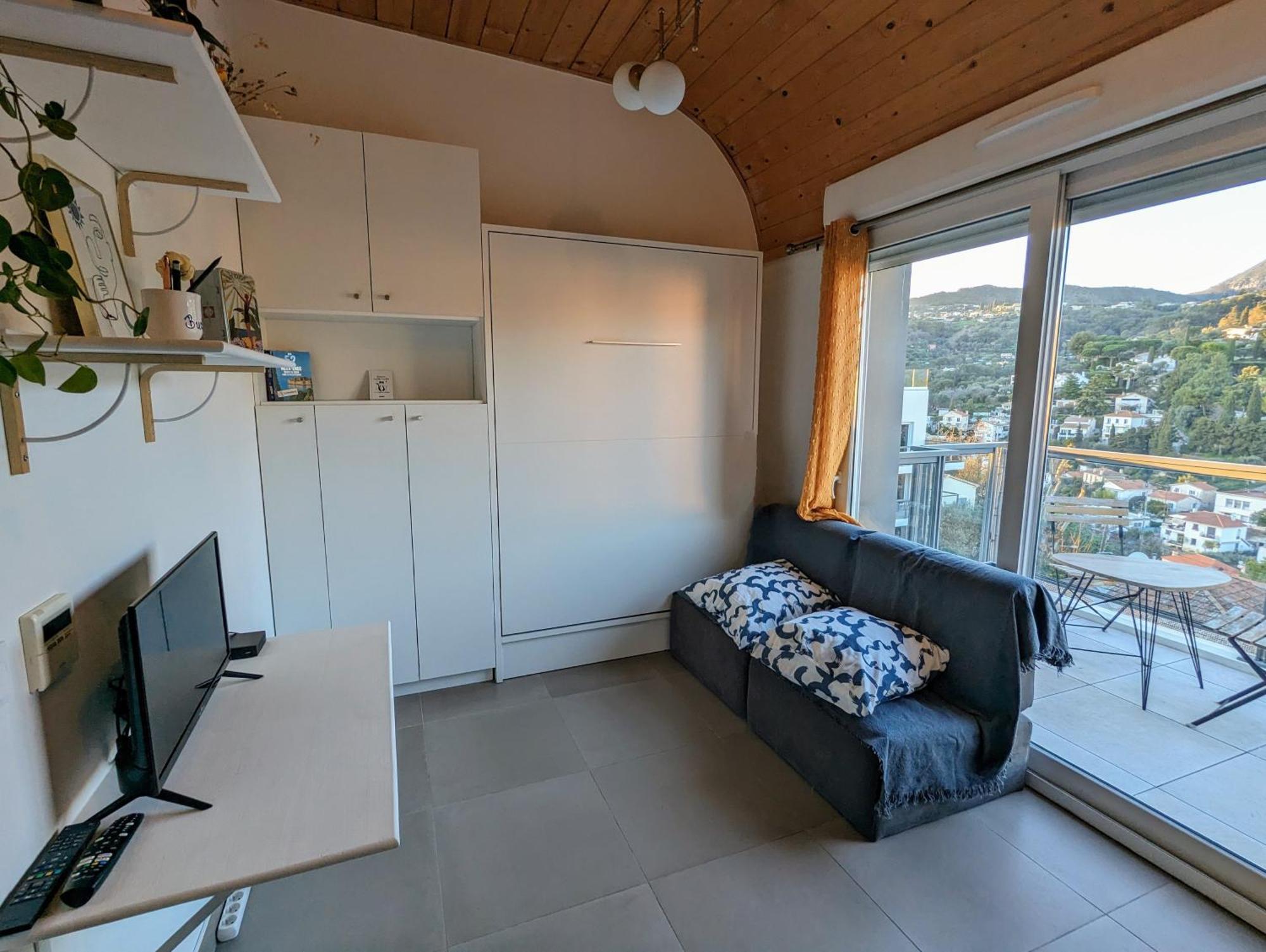 Studio Calme Avec Vue Degagee Nizza Kültér fotó