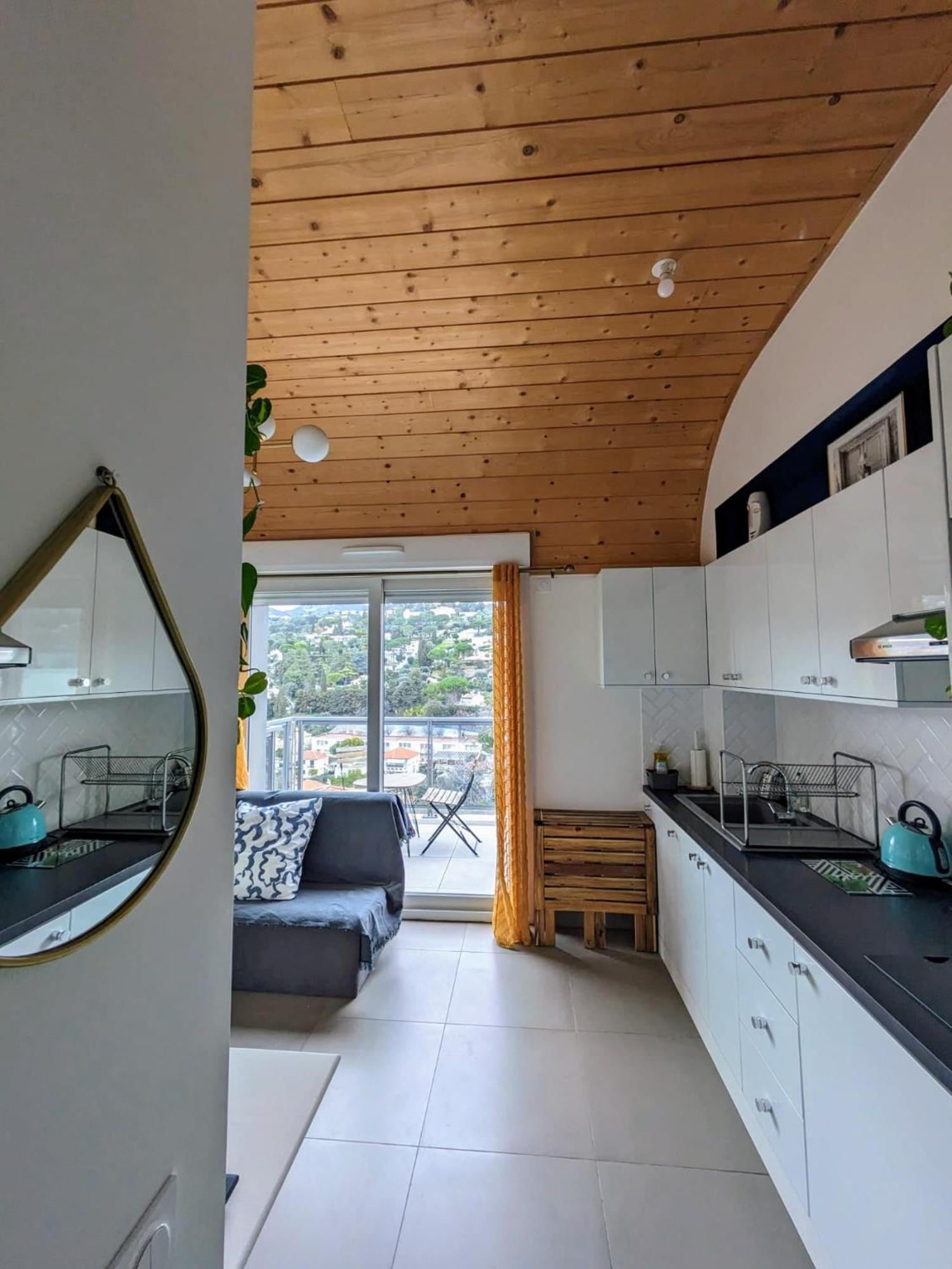 Studio Calme Avec Vue Degagee Nizza Kültér fotó