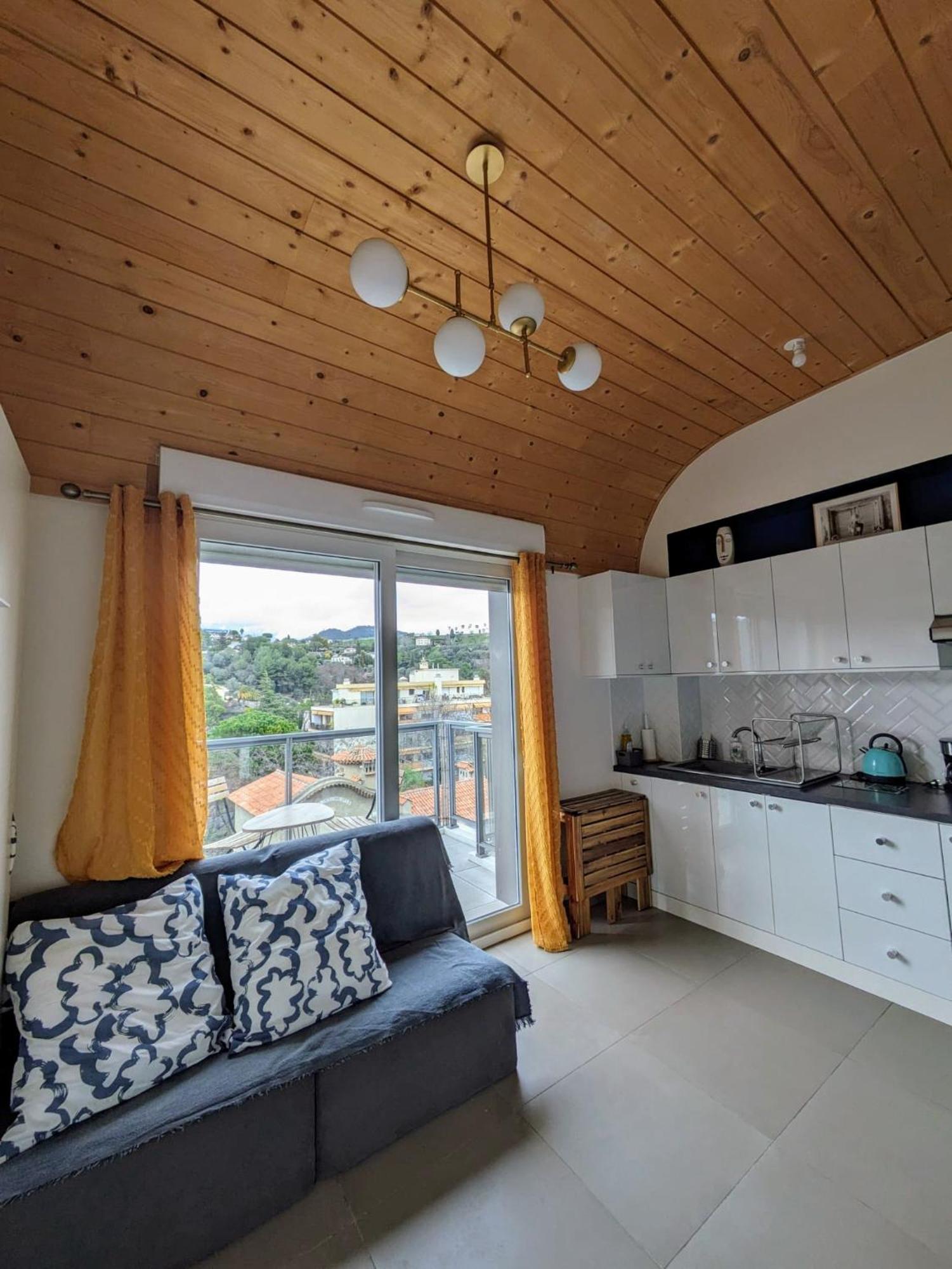 Studio Calme Avec Vue Degagee Nizza Kültér fotó