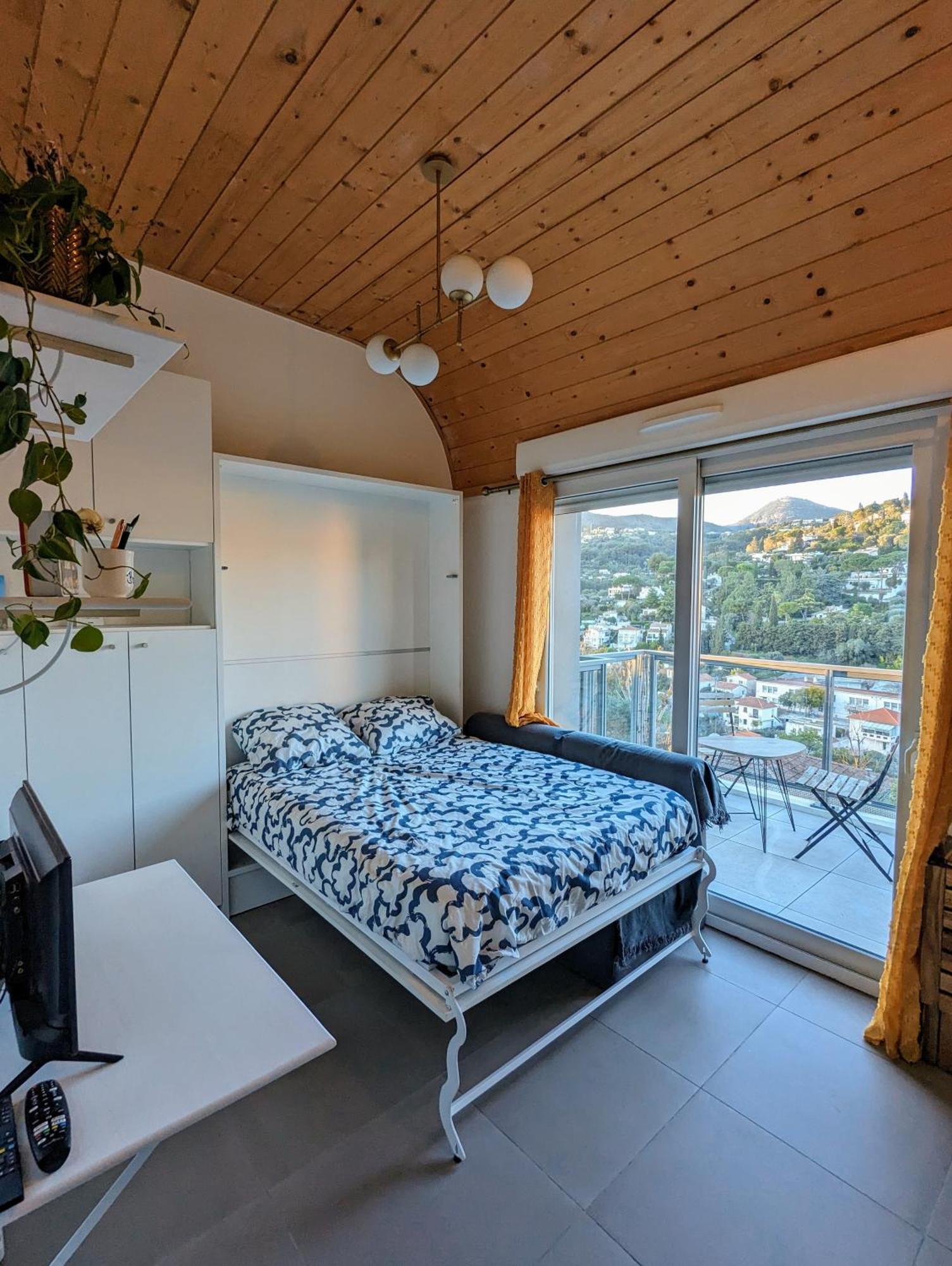 Studio Calme Avec Vue Degagee Nizza Kültér fotó